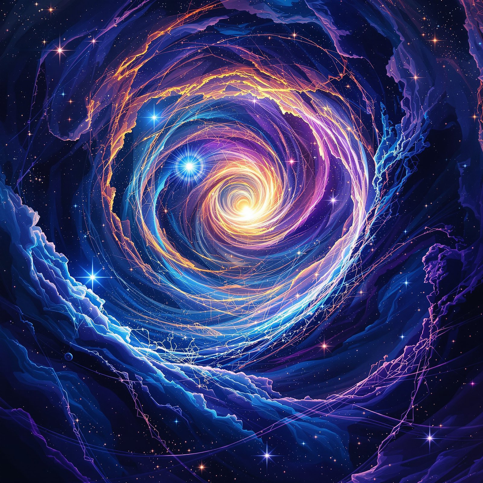 Portal mágico entre dimensiones